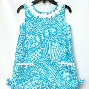 Lilly Pulitzer Shift Dress- Girl Size 4
